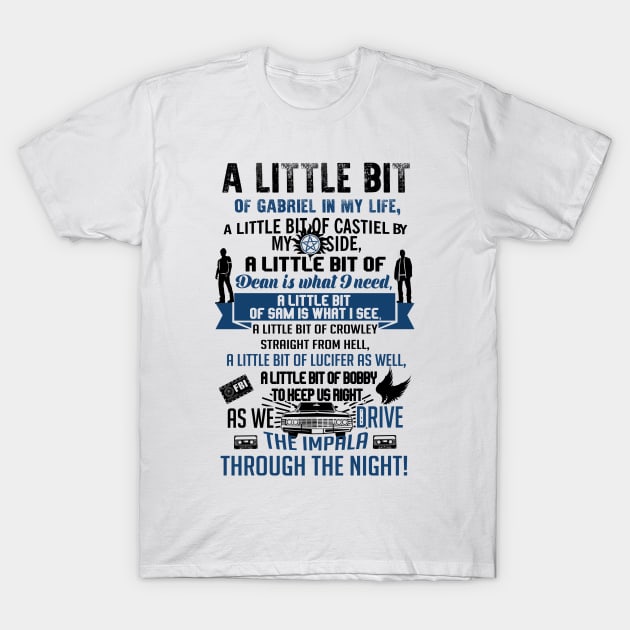 T shirt supernatural sales